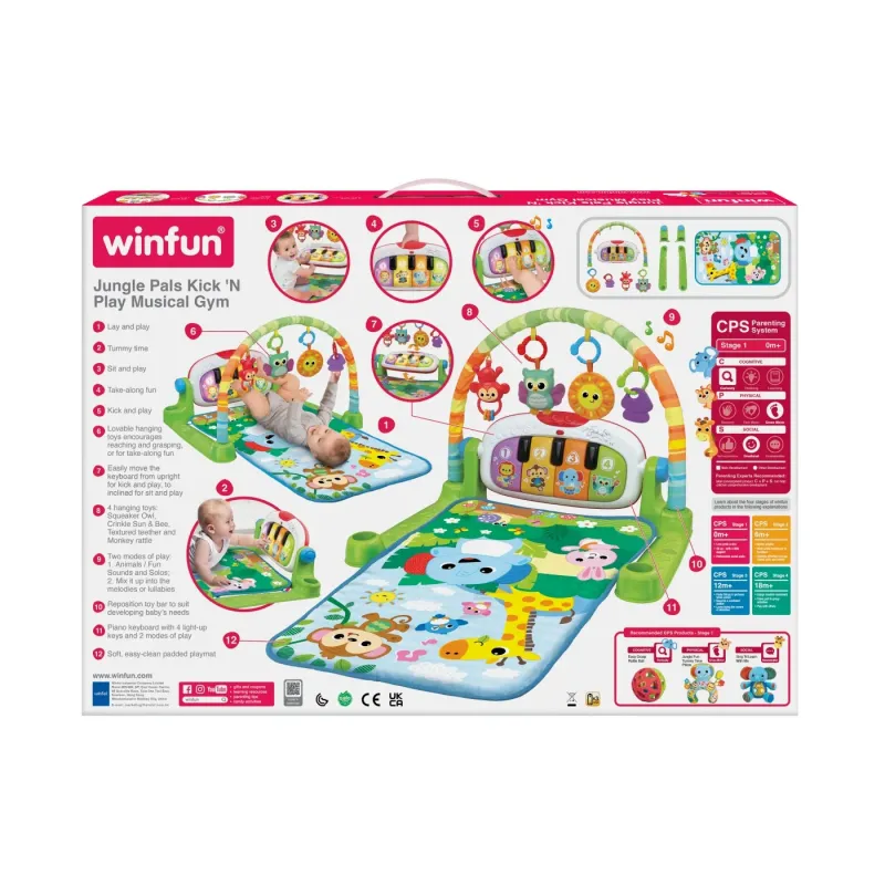 WINFUN CENTRU DE ACTIVITĂȚI MUZICĂL PRIETENII DIN JUNGLA