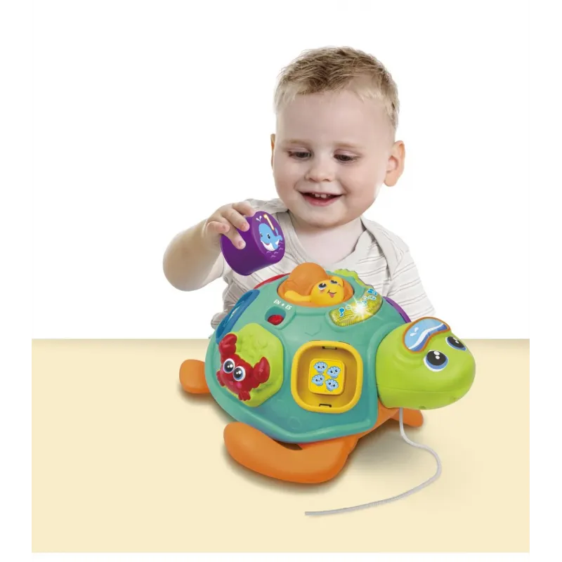 WINFUN JUCĂRIE DE TRAS TESTOASA CU FORME