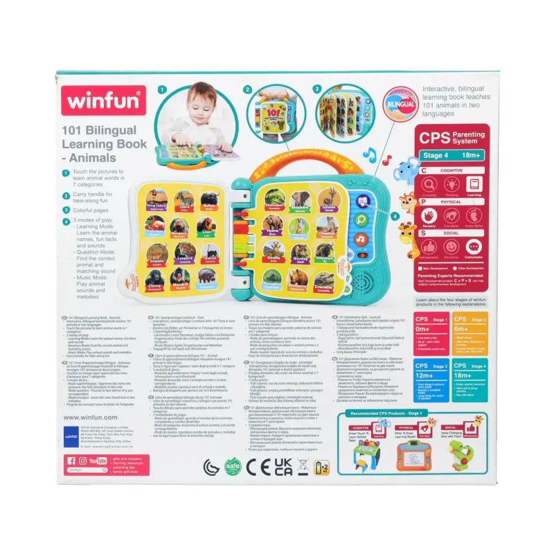 WINFUN CARTICICA BILINGVA PENTRU INVATAREA ANIMALELOR