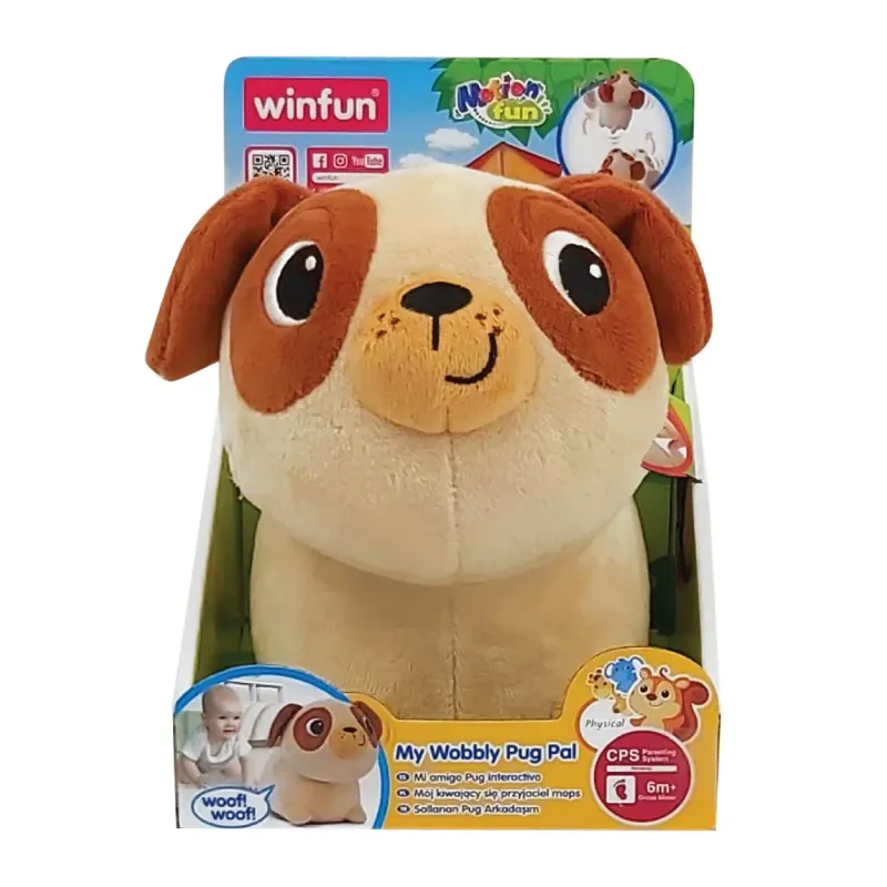 WINFUN JUCĂRIE INTERACTIVA CĂȚELUS PUG