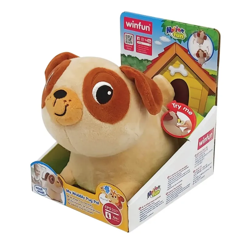 WINFUN JUCĂRIE INTERACTIVA CĂȚELUS PUG