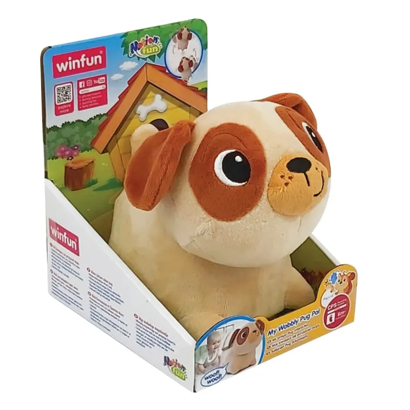 WINFUN JUCĂRIE INTERACTIVA CĂȚELUS PUG
