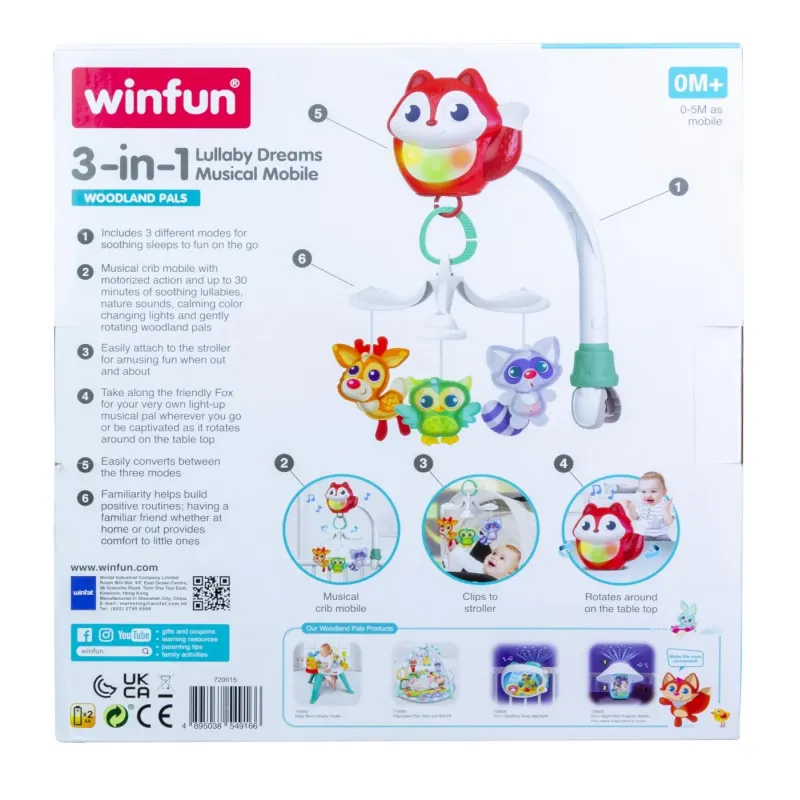 WINFUN PROIECTOR 3 IN 1 VULPITA