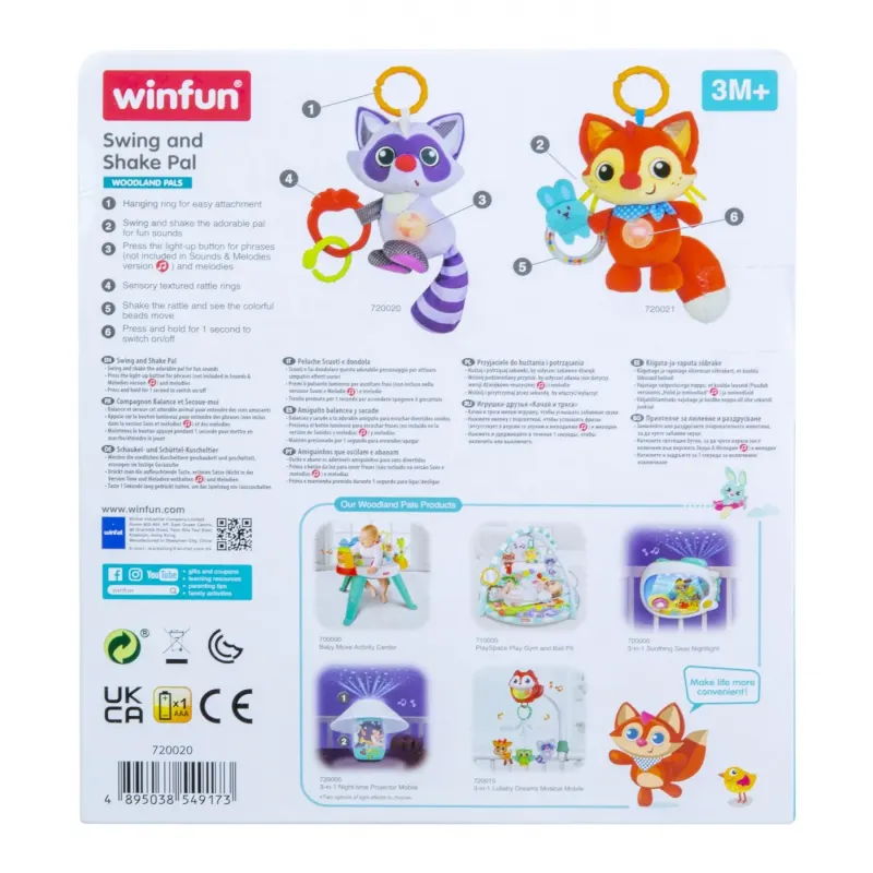 WINFUN VULPITA CU SUNETE ȘI LUMINI