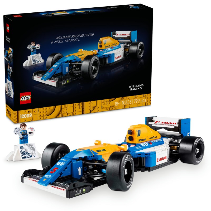 LEGO Icons (Creator Expert) - Williams Racing FW14B si Nigel Mansell - 10353