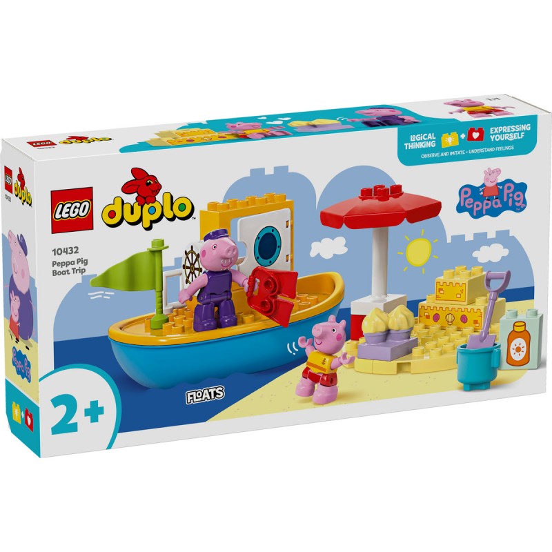 LEGO DUPLO - Purcelusa Peppa si Excursia cu barca - 10432