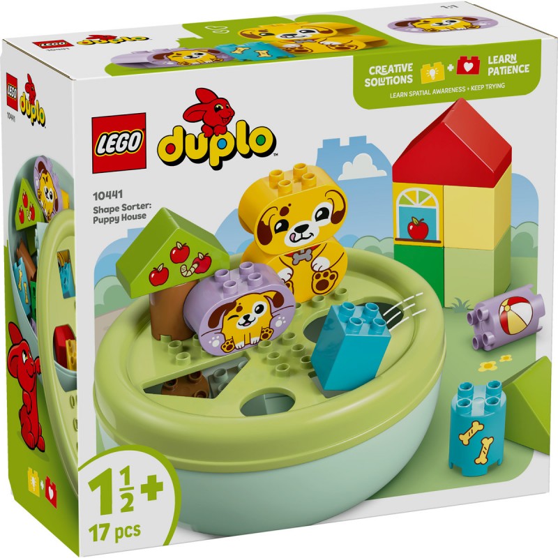 LEGO DUPLO - Sortator de forme: casă pentru căţei - 10441
