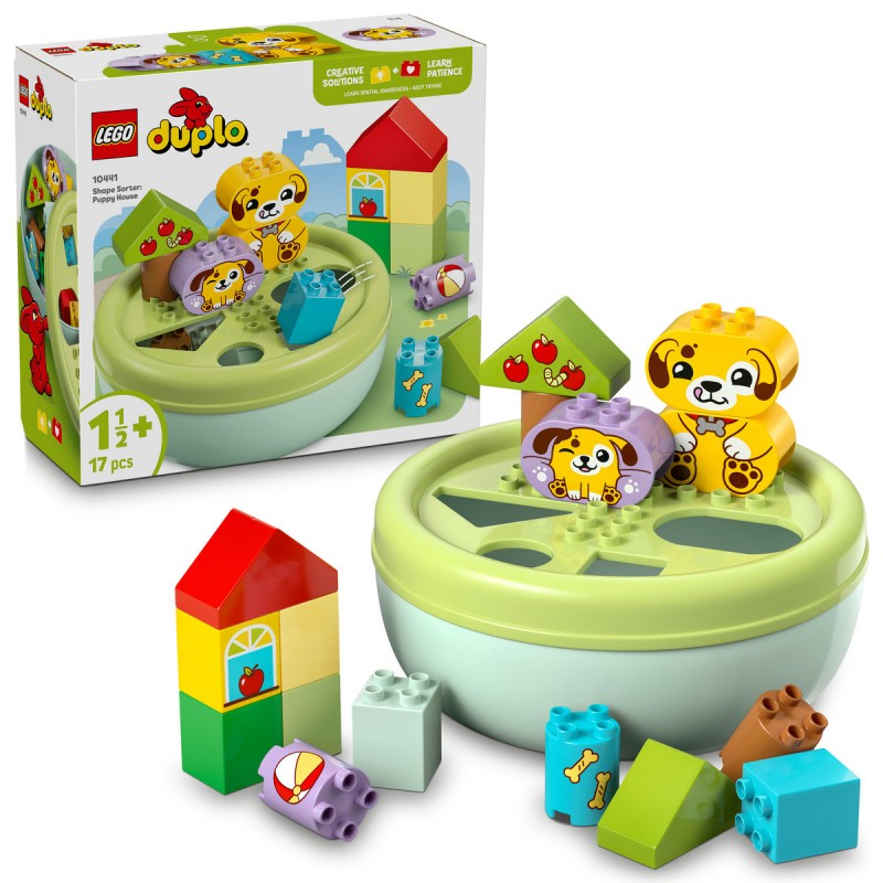 LEGO DUPLO - Sortator de forme: casă pentru căţei - 10441
