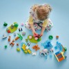 LEGO DUPLO - Familii de animale salbatice 3 în 1 - 10446