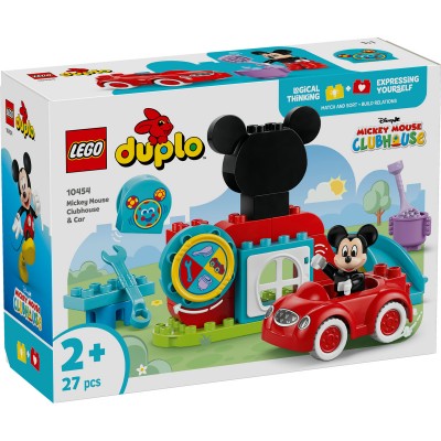 LEGO DUPLO - Clubul si masina lui Mickey Mouse - 10454