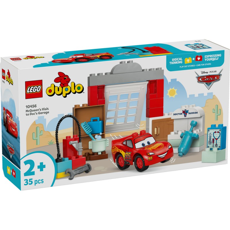 LEGO DUPLO - Vizita lui McQueen la garajul lui Doc - 10456