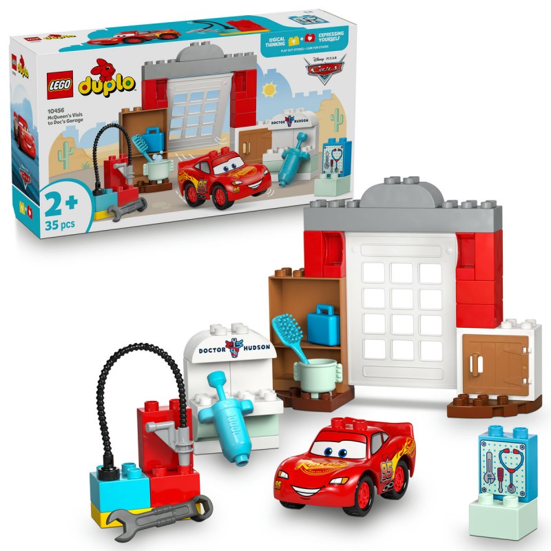 LEGO DUPLO - Vizita lui McQueen la garajul lui Doc - 10456