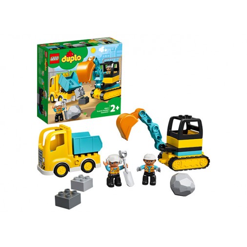 LEGO DUPLO - Camion si excavator pe senile - 10931