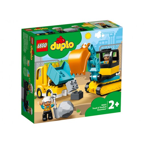 LEGO DUPLO - Camion si excavator pe senile - 10931