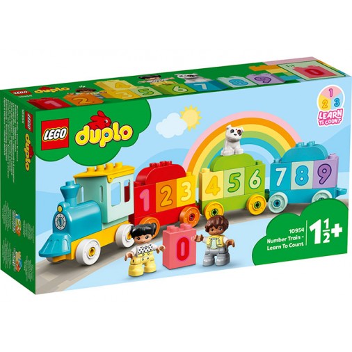LEGO DUPLO - Trenul cu numere – Invatam sa numaram - 10954