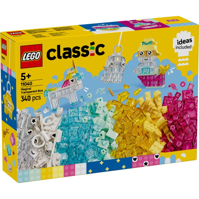 LEGO Classic - Cutie transparenta magica - 11040