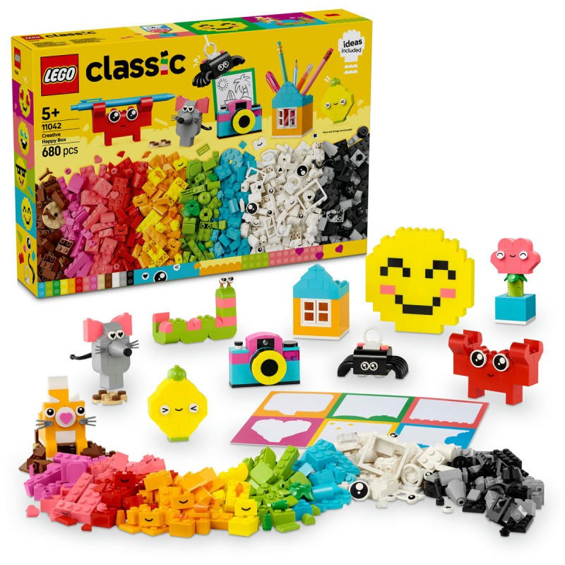 LEGO Classic - Cutia creativitatii si a veseliei - 11042
