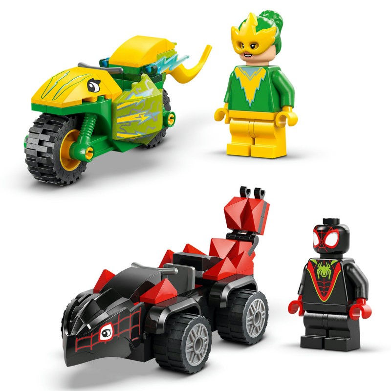 LEGO Marvel Super Heroes - Spin si Electro în dino-vehicule - 11198