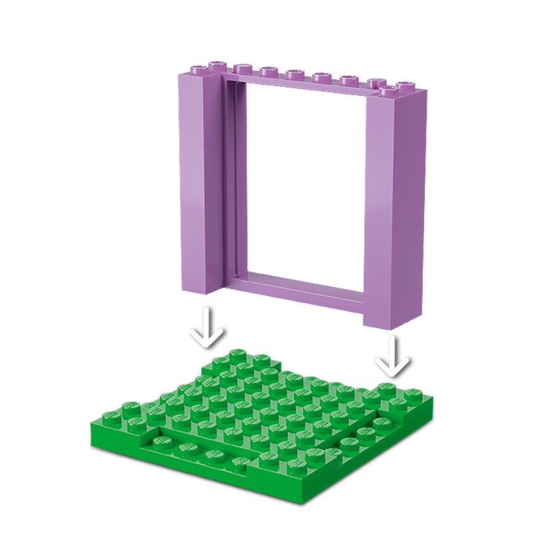 LEGO Gabby s Dollhouse - Muntele de dulciuri si gradina Miau-Zânei - 11205