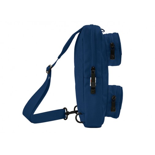 Ghiozdane si rechizite - Sling Bag 1x2 -  Albastru închis - 20207-0140