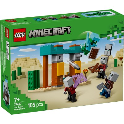 LEGO Minecraft - Patrula Illager în desert - 21267