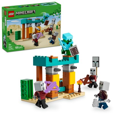 LEGO Minecraft - Patrula Illager în desert - 21267