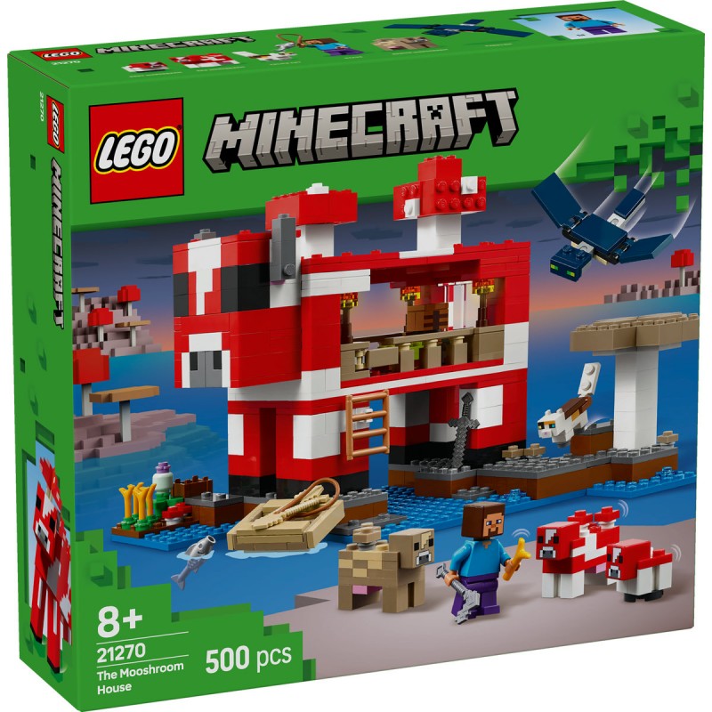 LEGO Minecraft - Casa Mooshroom - 21270