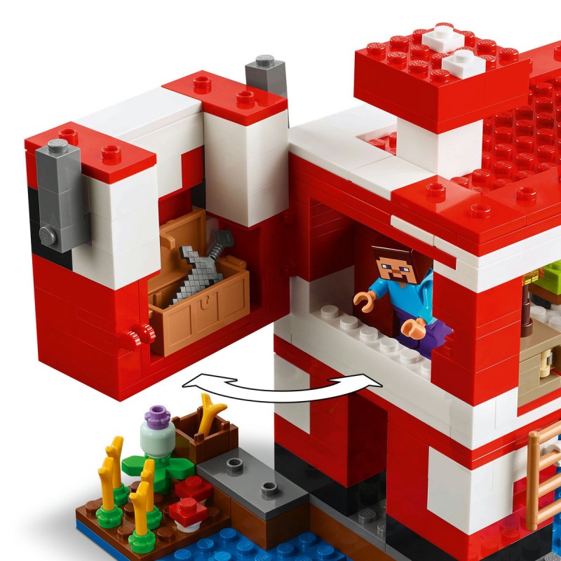 LEGO Minecraft - Casa Mooshroom - 21270