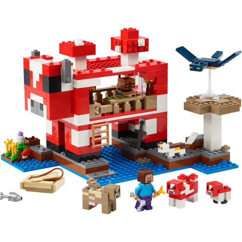 LEGO Minecraft - Casa Mooshroom - 21270