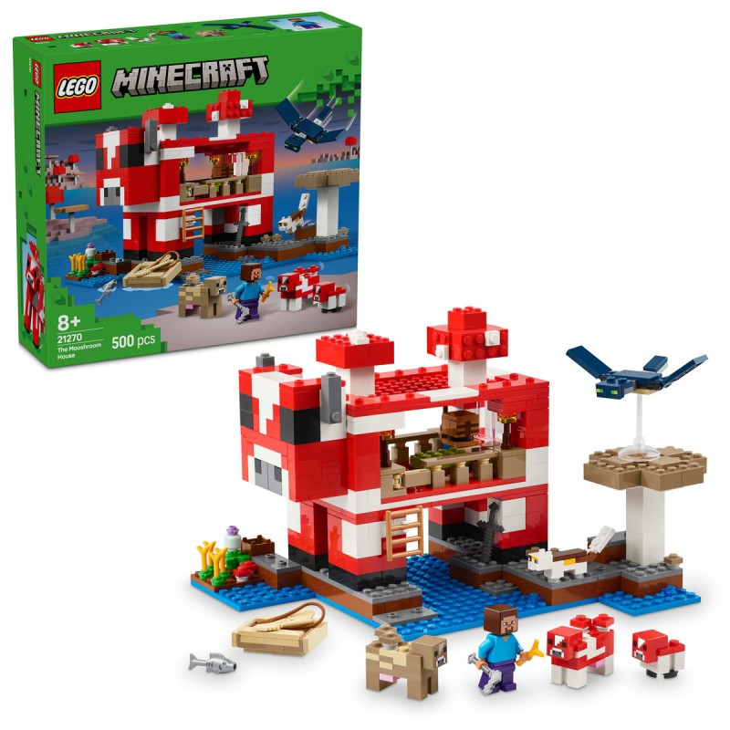 LEGO Minecraft - Casa Mooshroom - 21270