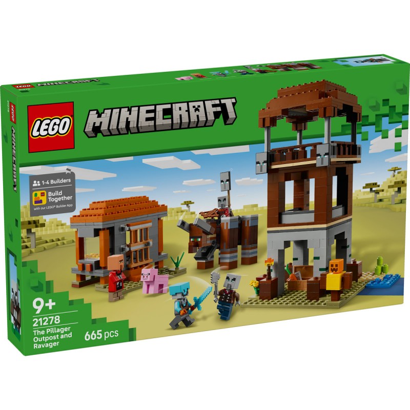 LEGO Minecraft - Avanpostul Jefuitorului si Distrugator - 21278