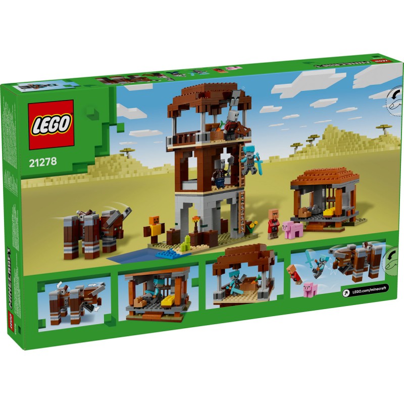 LEGO Minecraft - Avanpostul Jefuitorului si Distrugator - 21278