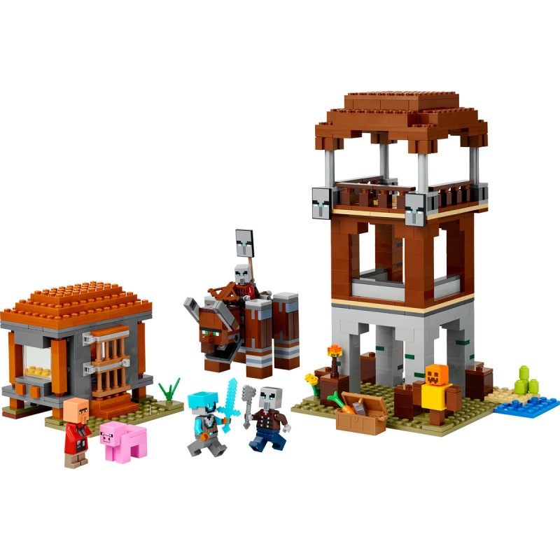 LEGO Minecraft - Avanpostul Jefuitorului si Distrugator - 21278