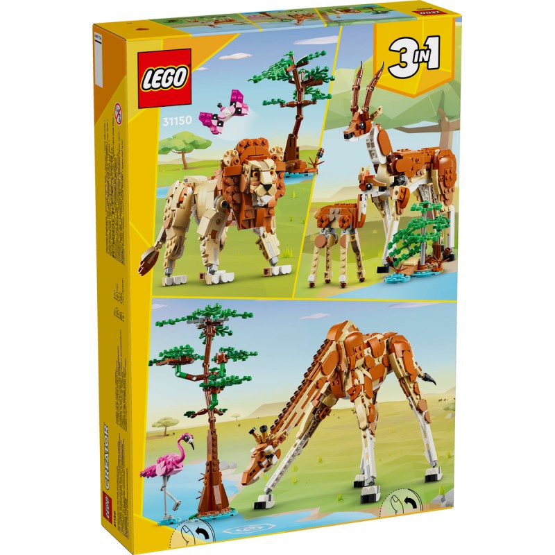 LEGO Creator - Animale salbatice din safari - 31150
