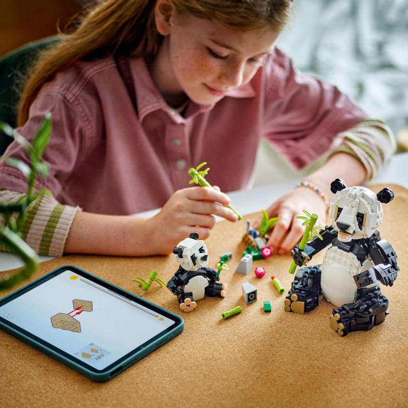 LEGO Creator - Animale salbatice: Familia de ursi panda - 31165