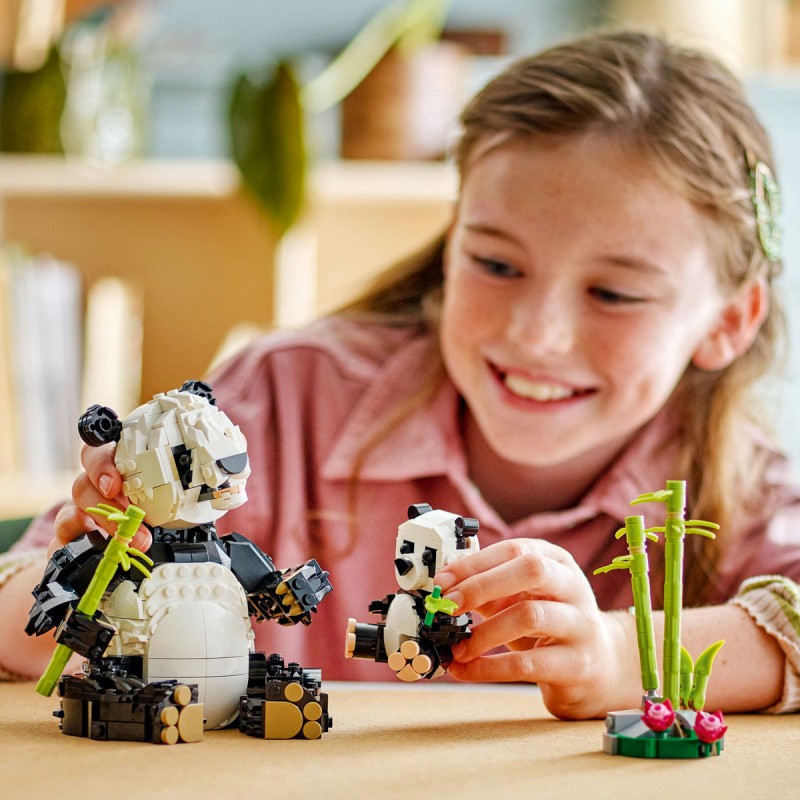 LEGO Creator - Animale salbatice: Familia de ursi panda - 31165