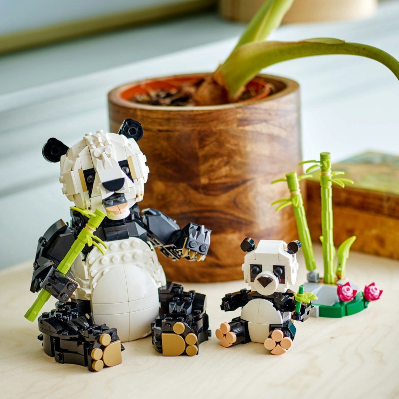 LEGO Creator - Animale salbatice: Familia de ursi panda - 31165