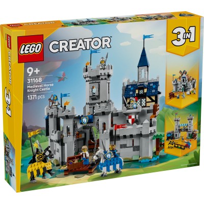 LEGO Creator - Castel medieval cu cai si cavaleri - 31168