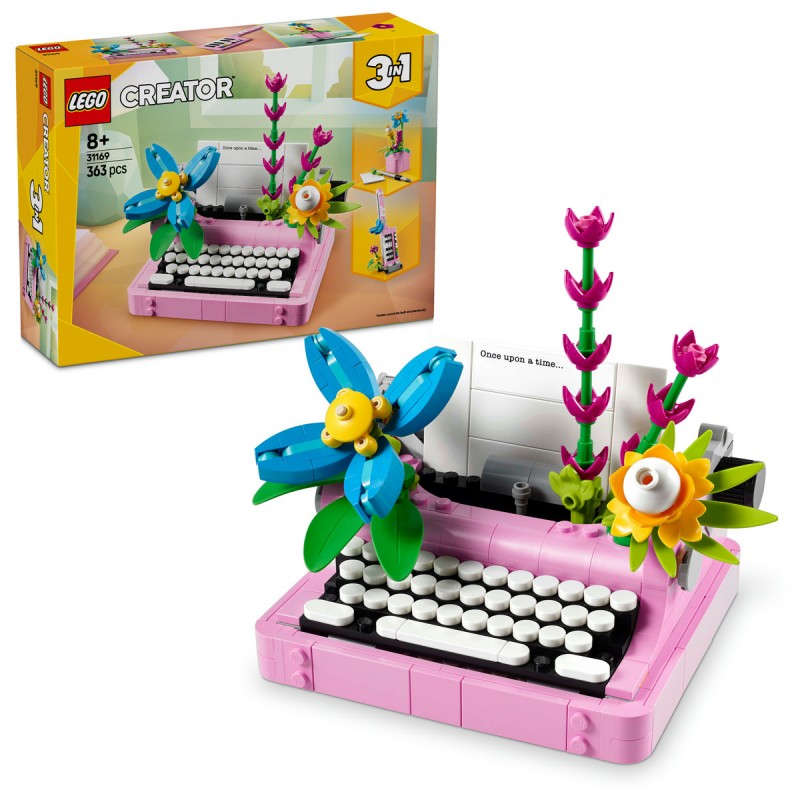 LEGO Creator - Masina de scris cu flori - 31169