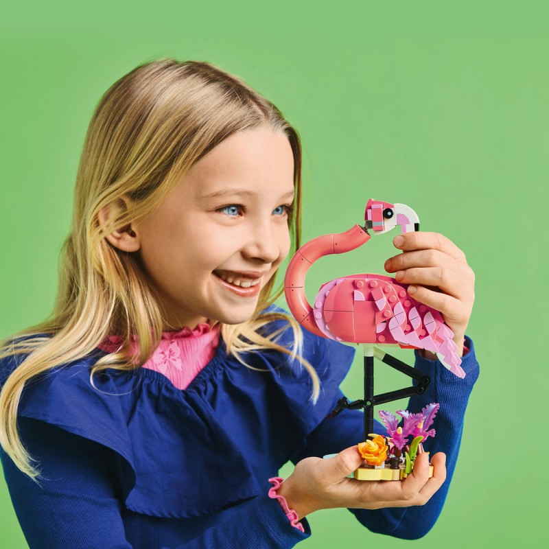 LEGO Creator - Animale salbatice: Flamingo roz - 31170