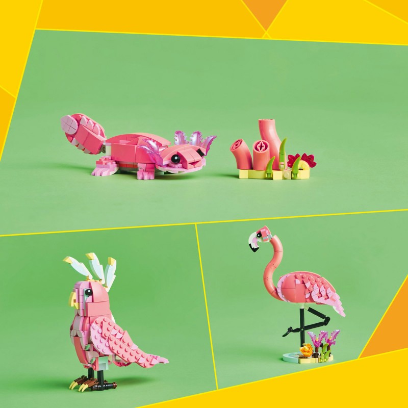 LEGO Creator - Animale salbatice: Flamingo roz - 31170