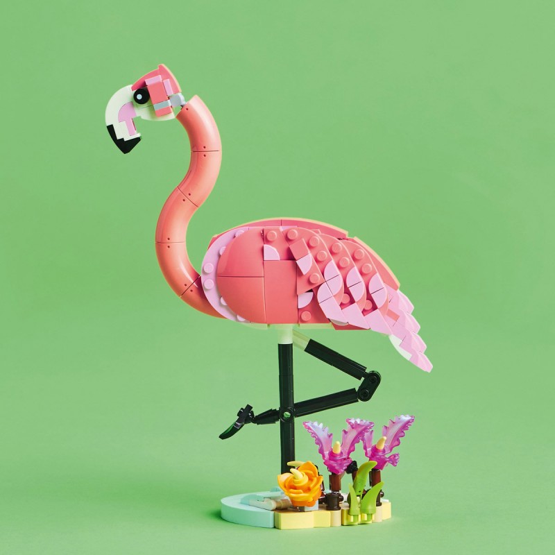 LEGO Creator - Animale salbatice: Flamingo roz - 31170