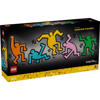 LEGO Art - Keith Haring – Figurine care danseaza - 31216