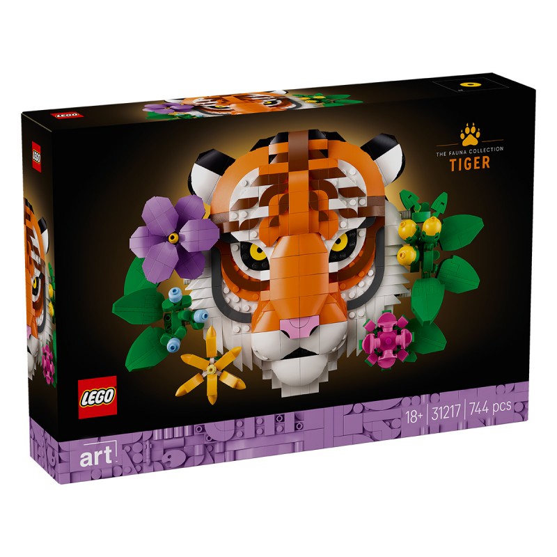 LEGO Art - Colectia de fauna – Tigru - 31217