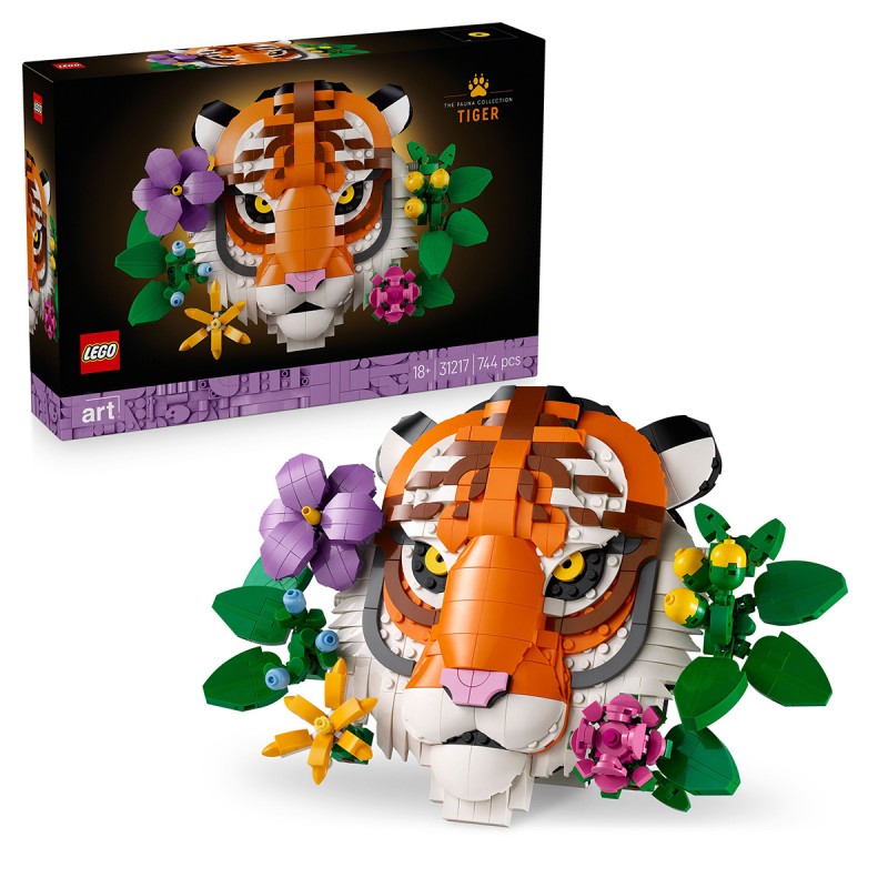 LEGO Art - Colectia de fauna – Tigru - 31217