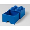 Cutii depozitare - Cutie depozitare LEGO 2x2 cu sertar, albastru - 40051731