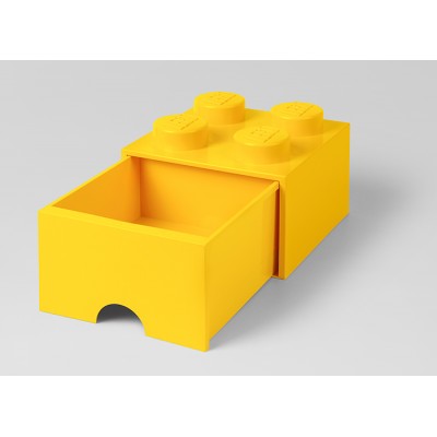 Cutii depozitare - Cutie depozitare LEGO 2x2 cu sertar, galben - 40051732