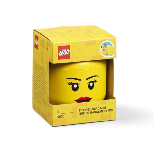 Cutii depozitare - Mini cutie depozitare cap minifigurina LEGO fata - 40331725