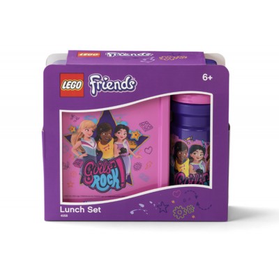 Recipiente alimentare - Set pentru pranz  LEGO Friends - Girls Rock - 40581734