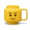 Recipiente alimentare - Cană mare LEGO din ceramică – Cap de băiat - 41460800